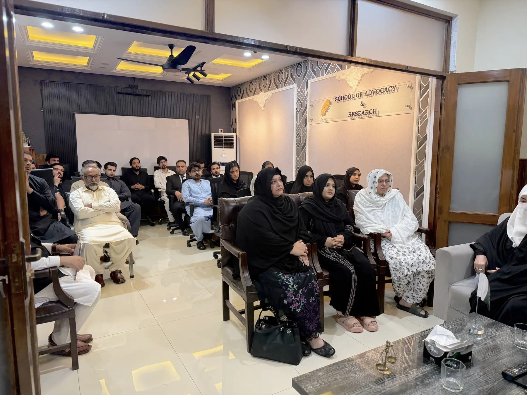 Audience at a SAR public event