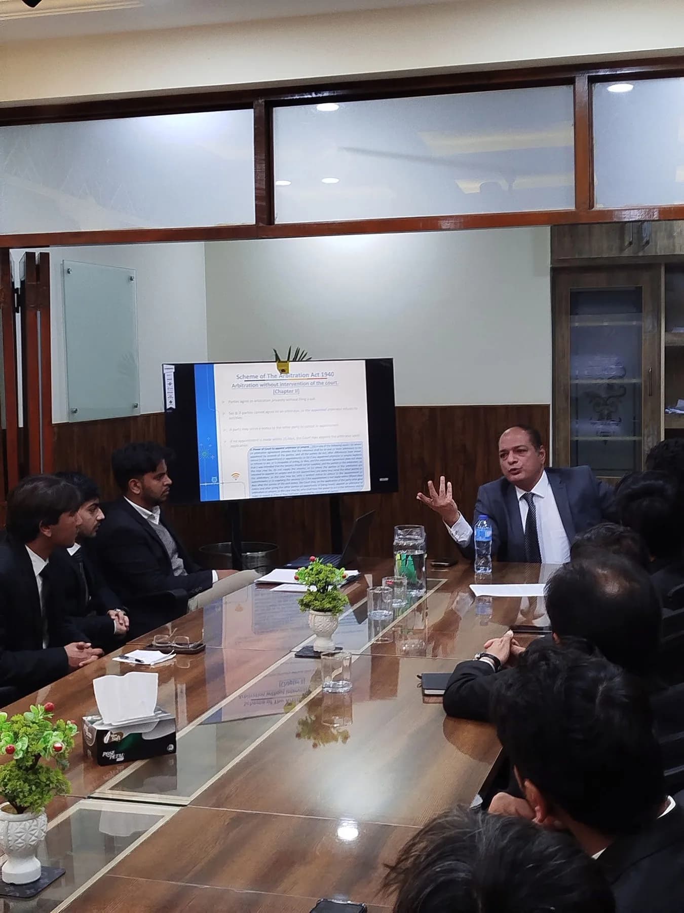 Lawyers participating in a SAR workshop
